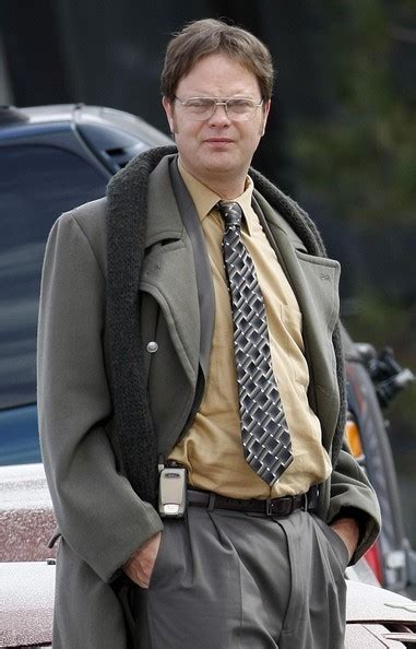 dwight schrute burberry coat|dwight schrute clothing.